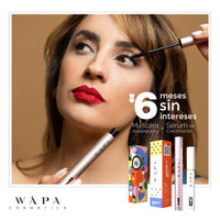 Serum y mascara para crecimiento de pestañas y cejas