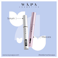 Serum y mascara para crecimiento de pestañas y cejas