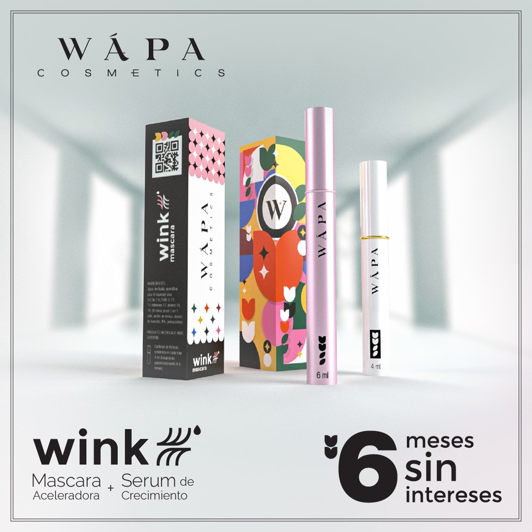 Wink Dual: Pestañas sorprendes ¡al instante!